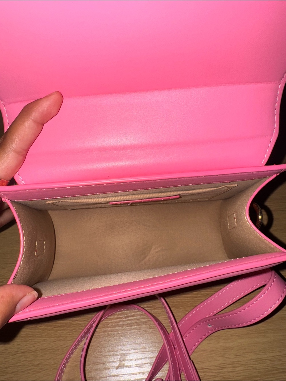Pink Structured Top-Handle Mini Bag - Picture 2 of 4